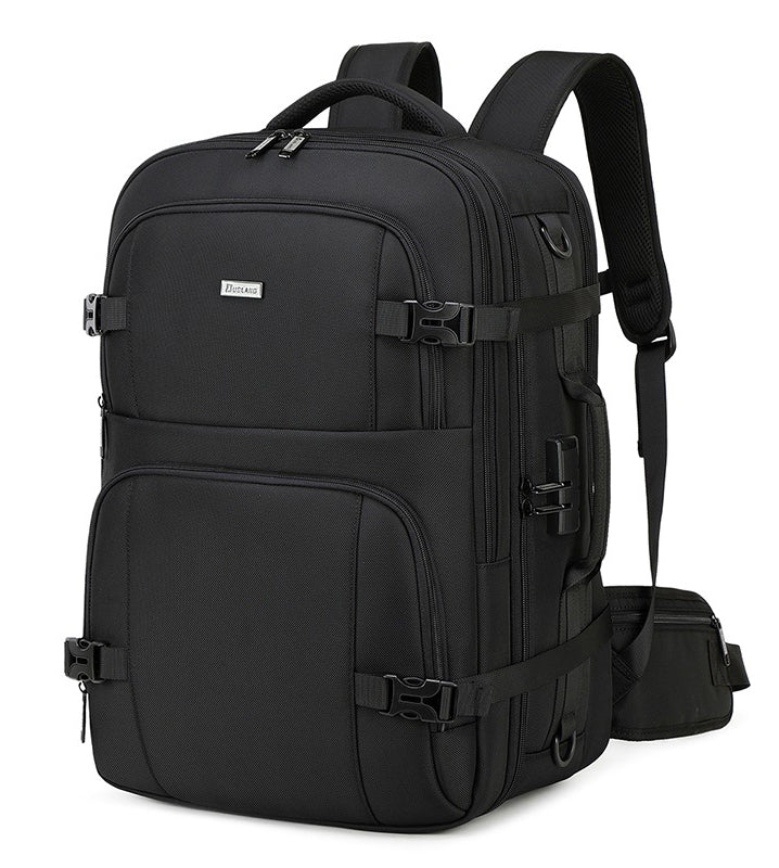 The Gravion™ Large Capacity Travel Business Backpack by Camel Mountain – 35L, Fits 17″ Laptop