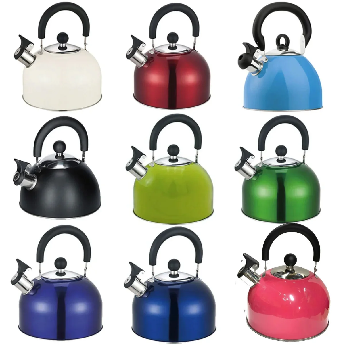 Prima 2.5L S/S Whistling Kettle - Image 2